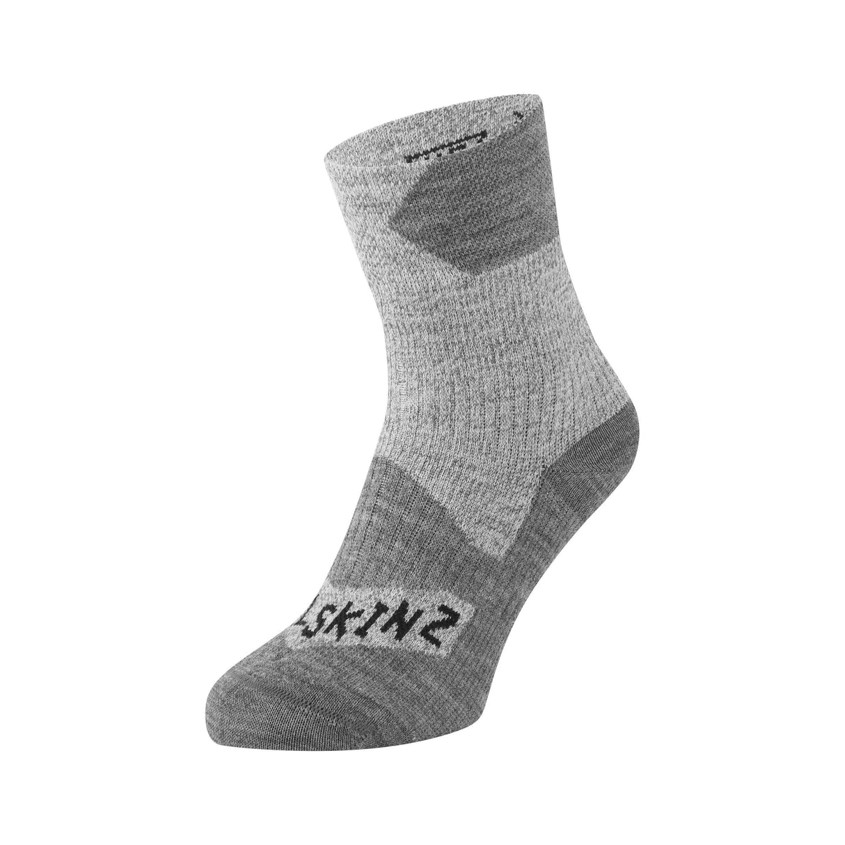 Sealskinz Bircham Waterproof All-Weather Ankle Socks  -  Small / Gray/Gray Marl