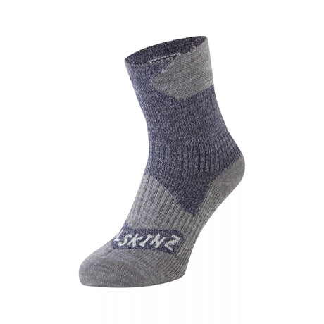 Sealskinz Bircham Waterproof All-Weather Ankle Socks  -  Small / Navy Blue/Gray Marl