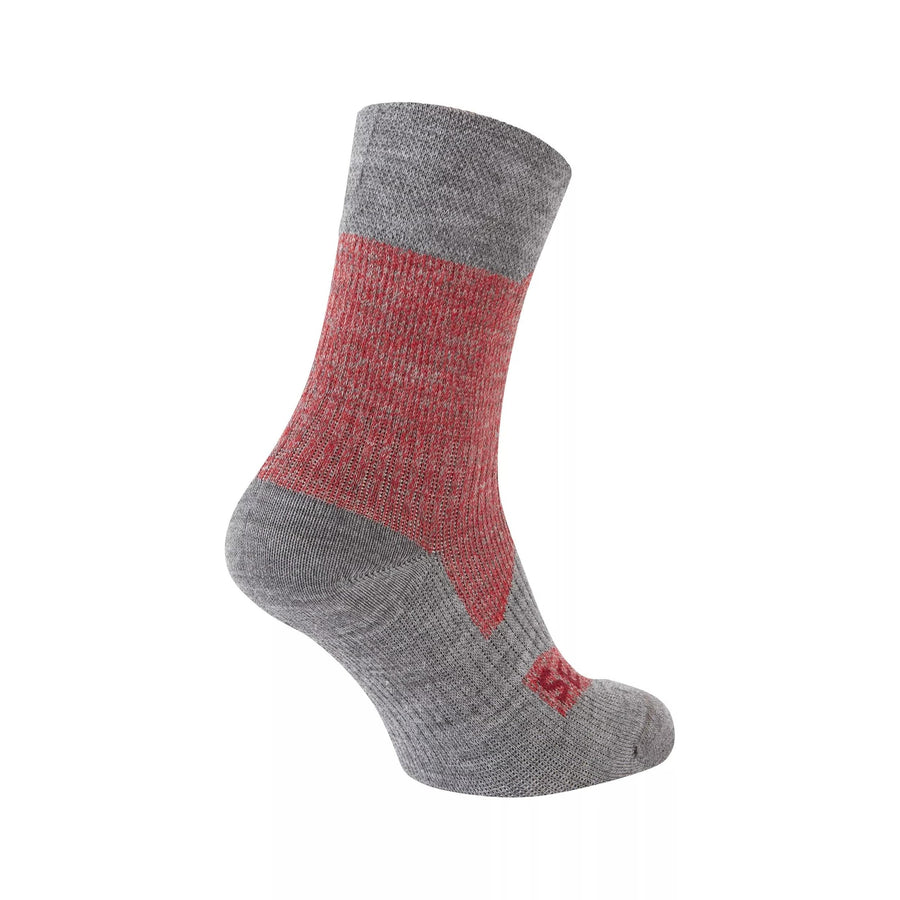 SEALSKINZ Bircham | Chaussettes unisexes imperméables toutes saisons | Course, trekking, camping et utilisation quotidienne | Doublure en laine mérinos | Stretch 4 directions