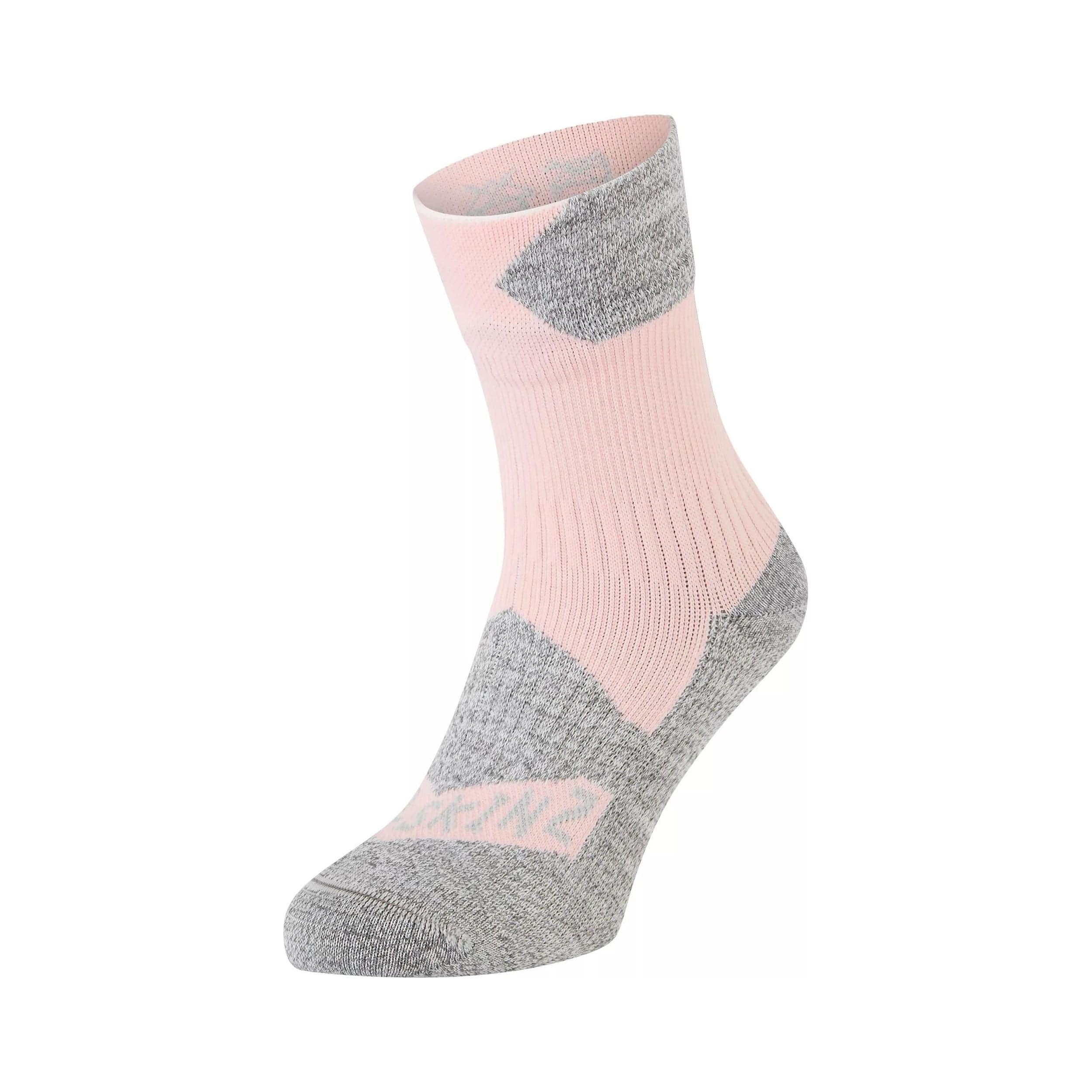 Sealskinz Bircham Waterproof All Weather Ankle Length Socks  -  Small / Pink