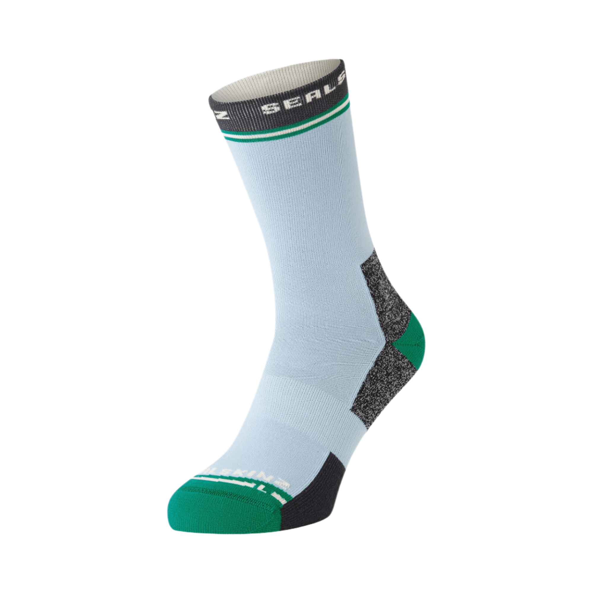Sealskinz Blofield Anti-Blister Mid Length Running Socks  -  Small / Blue