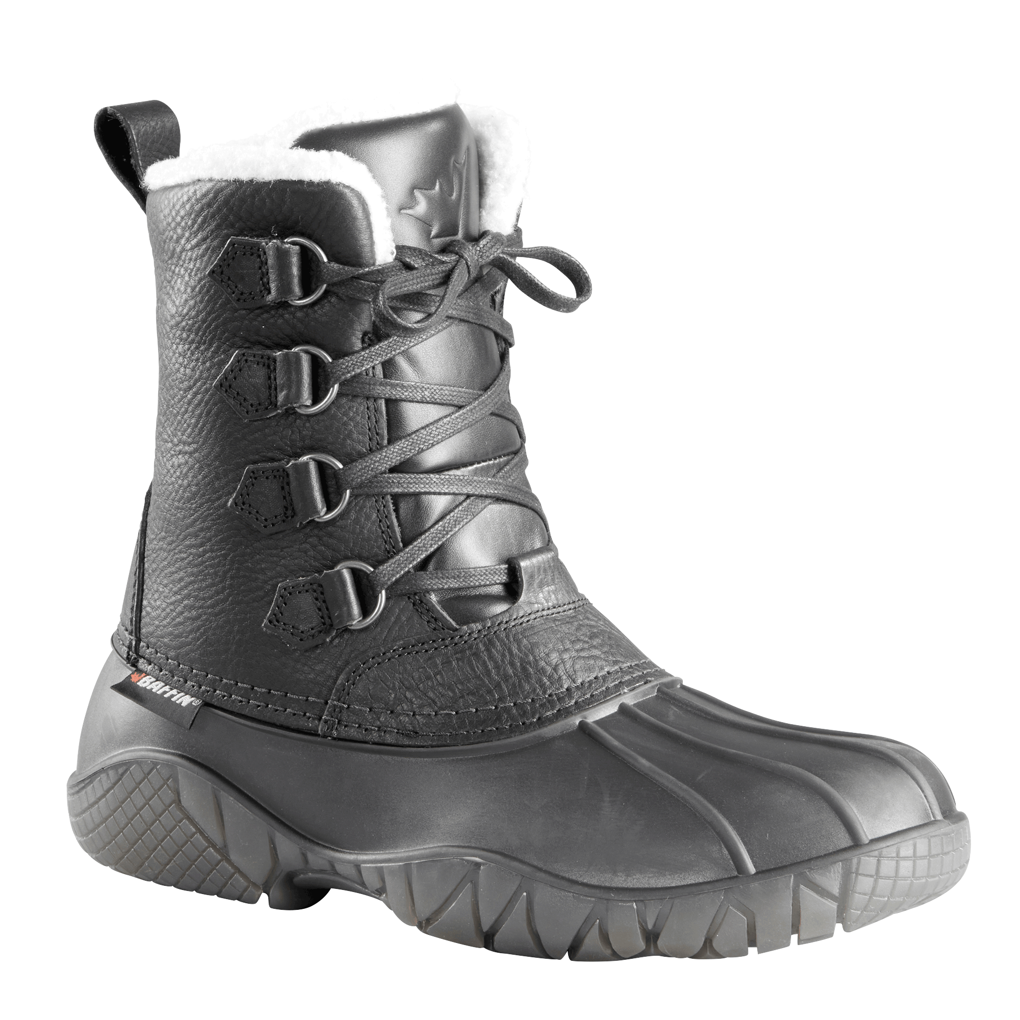 Baffin Mens Yellowknife Winter Boots  -  7 / Black