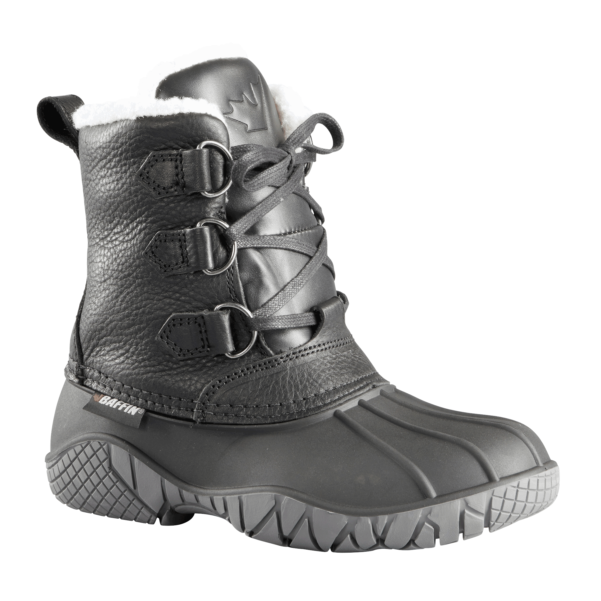 Baffin Womens Yellowknife Winter Boots  -  6 / Black