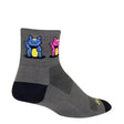 SockGuy Charm Classic 3 Inch Crew Socks  -  Small/Medium