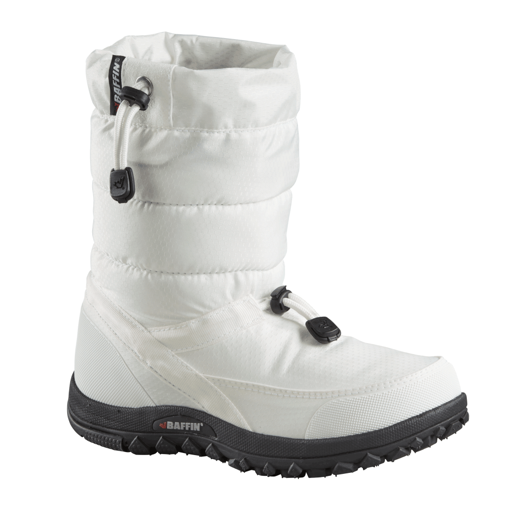 Baffin Womens Cloud Low Winter Boots  -  6 / White