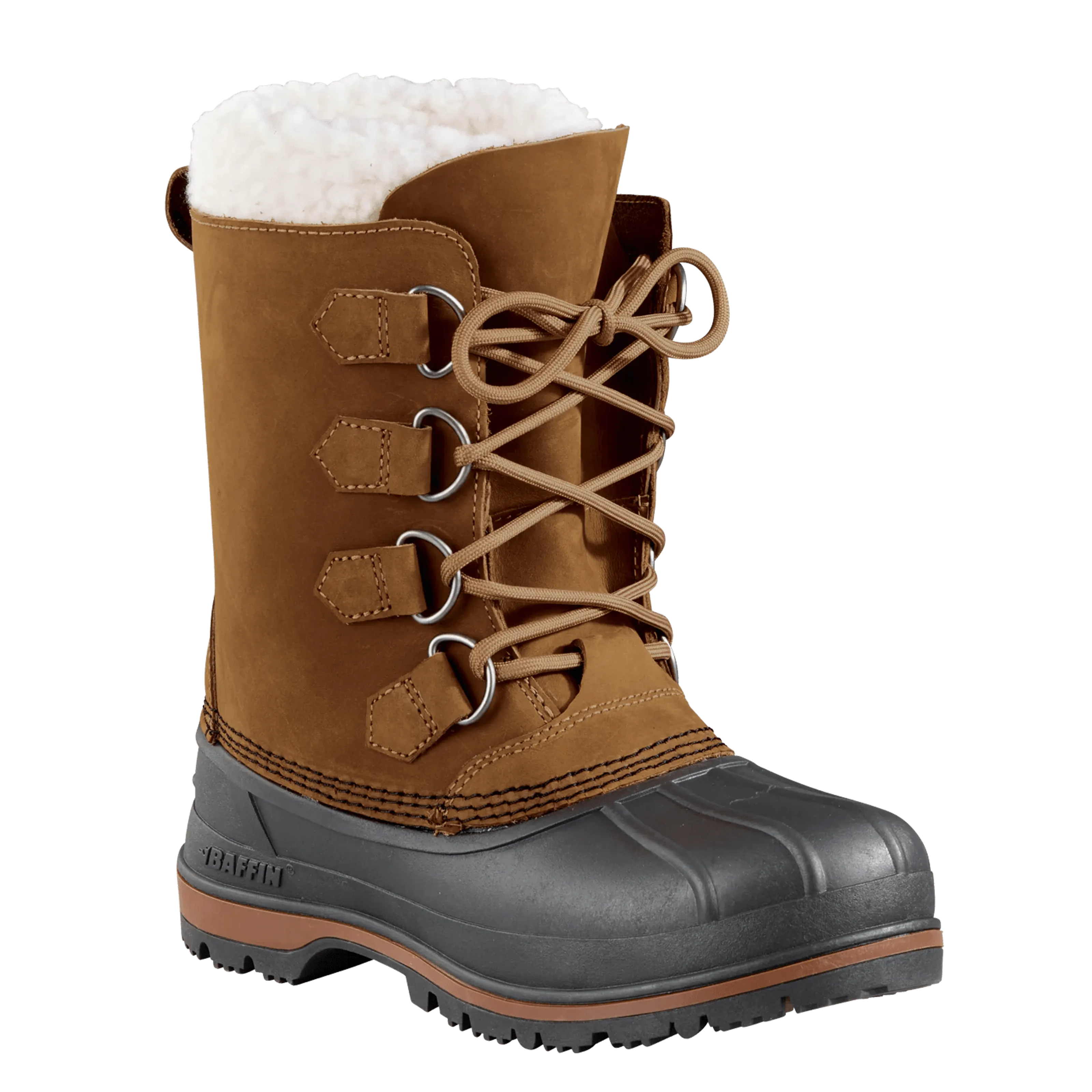 Baffin Womens Canada Winter Boots  -  6 / Brown