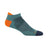 Darn Tough Mens Run No Show Tab No Cushion Ultra-Lightweight Socks  -  Medium / Aqua
