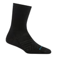 Darn Tough Womens Run Micro Crew Ultra-Lightweight Socks  -  Small / Black