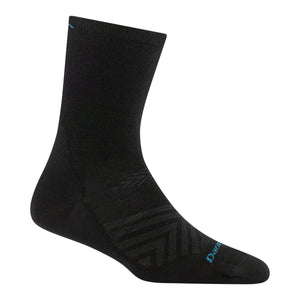 Darn Tough Womens Run Micro Crew Ultra-Lightweight Socks  -  Small / Black