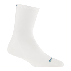 Darn Tough Womens Run Micro Crew Ultra-Lightweight Socks  -  Small / White