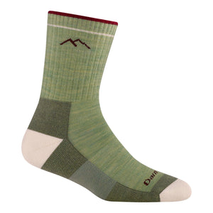 Darn Tough Womens Hiker Micro Crew Midweight Socks  -  Small / Mint