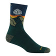 Darn Tough Mens ATC Micro Crew Midweight Hiking Socks  -  Small / Pine