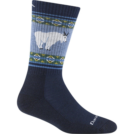 Darn Tough Womens Vanna Grizzle Boot Midweight Hiking Socks  -  Small / Goat Blue