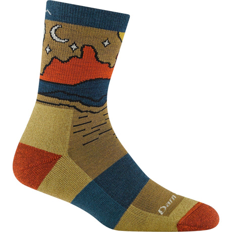 Darn Tough Womens Celeste Micro Crew Midweight Hiking Socks  -  Small / Sandstone