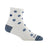Darn Tough Womens Dottie Shorty Lightweight Lifestyle Socks  -  Small / White