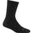 Darn Tough Womens Pin Drop Crew Lightweight Lifestyle Socks  -  Small / Black