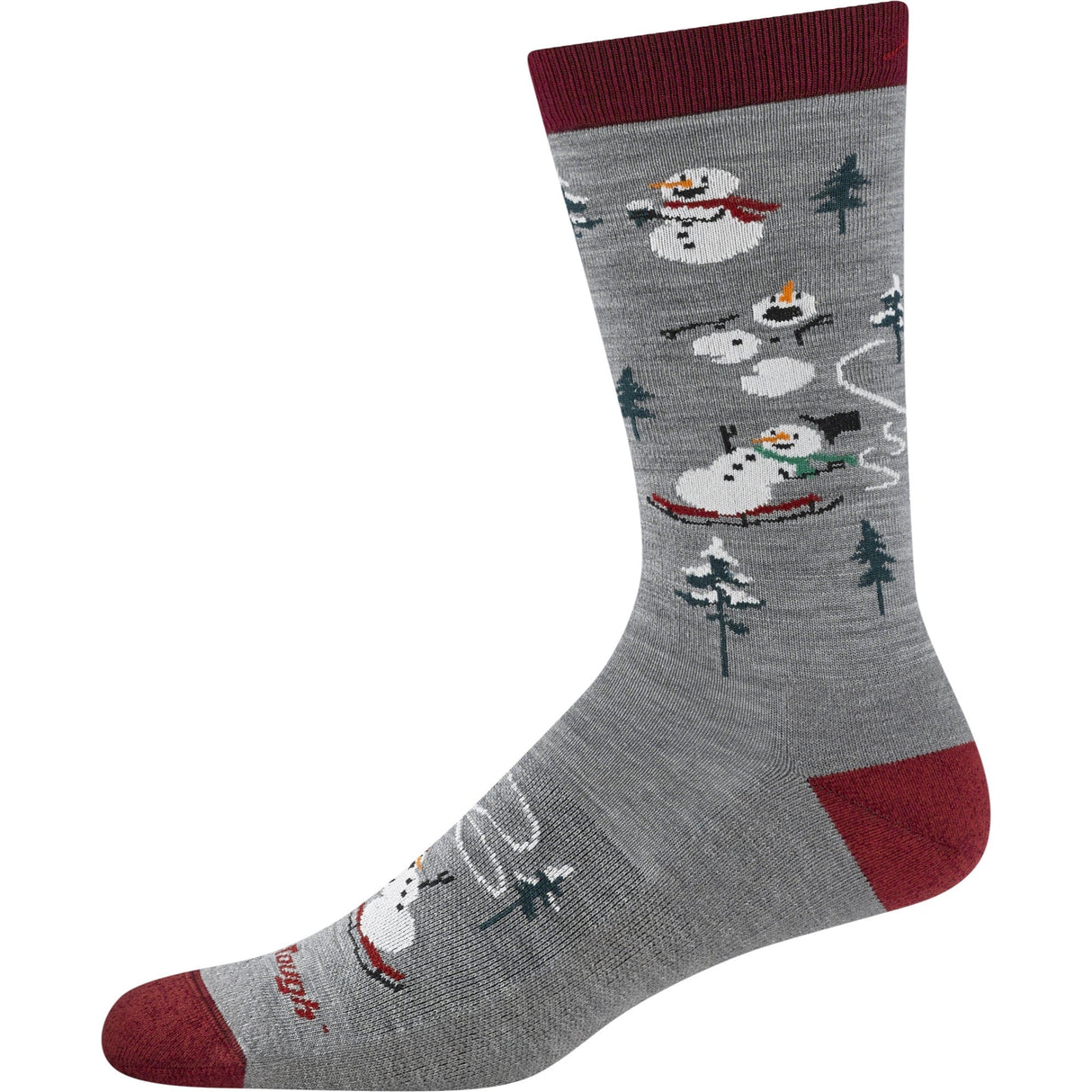 Darn Tough Mens Sled Head Crew Lightweight Lifestyle Socks  - 