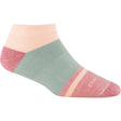 Darn Tough Womens Home Base No Show Heavyweight Lifestyle Socks  -  Small / Honeydew