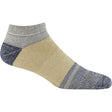 Darn Tough Mens Home Base No Show Heavyweight Lifestyle Socks  -  Medium / Fennel