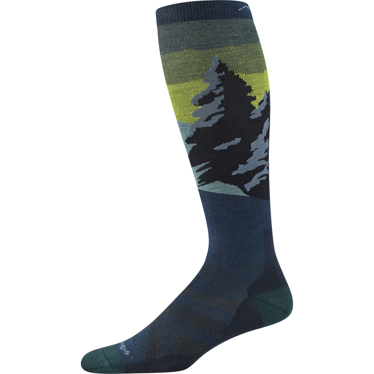 Darn Tough Mens Solstice Over-the-Calf Lightweight Ski & Snowboard Socks  - 
