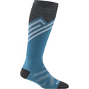 Darn Tough Womens Peaks RFL Over-the-Calf Ultra-Lightweight Ski & Snowboard Socks  -  Small / Cascade