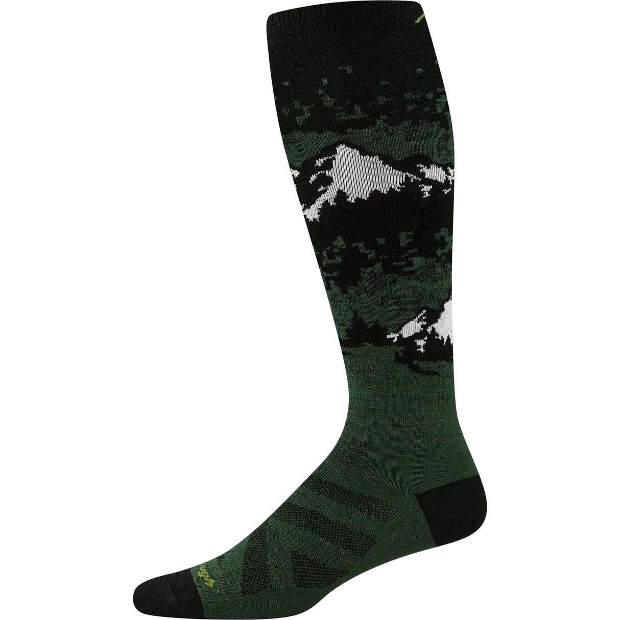 Darn Tough Mens Cold Smoke Over-the-Calf Lightweight Ski & Snowboard Socks  - 