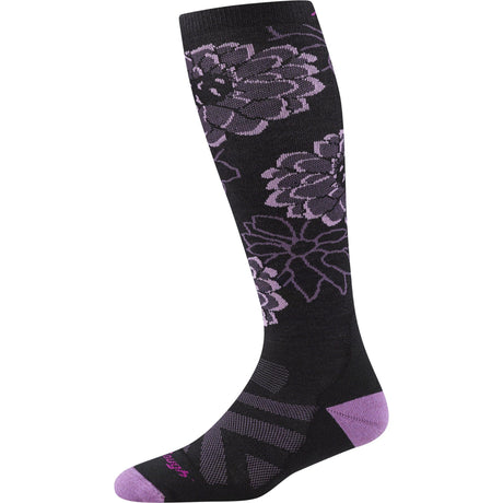 Darn Tough Womens Dahlia Over-the-Calf Midweight Ski & Snowboard Socks  - 