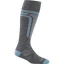 Darn Tough Womens Edge Over-the-Calf Midweight Ski & Snowboard Socks  -  Small / Gray