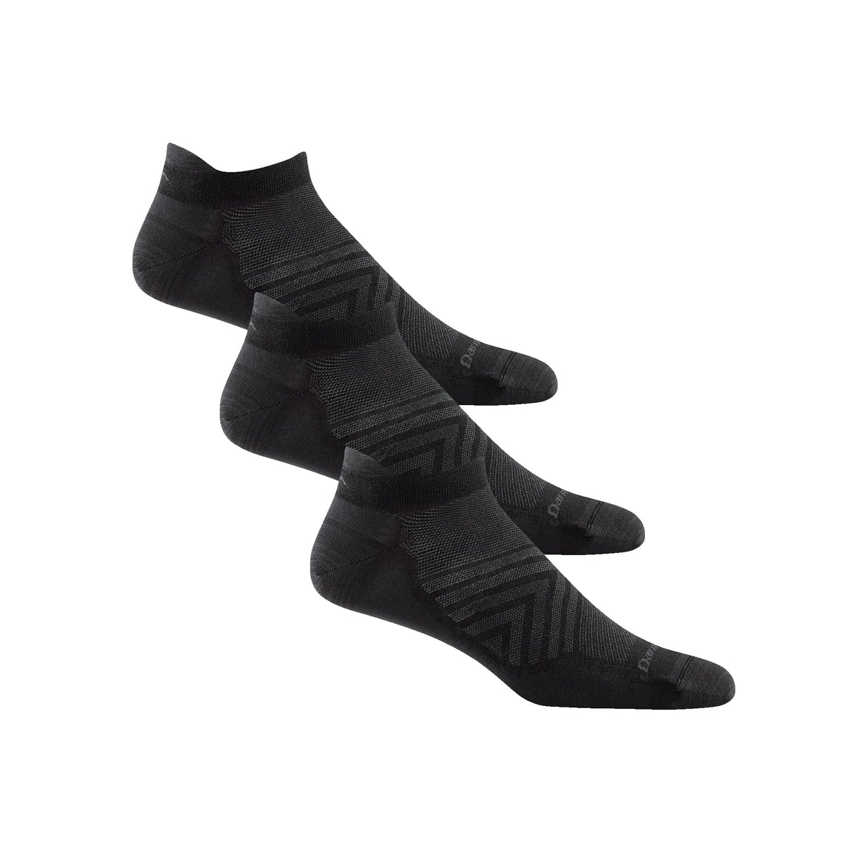 Darn Tough Mens Run No Show Tab Ultra-Lightweight 3-Pack Socks