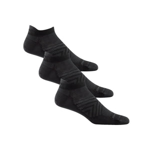 Darn Tough Mens Run No Show Tab Ultra-Lightweight 3-Pack Socks