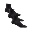 Darn Tough Mens Run Quarter Ultra-Lightweight 3-Pack Socks