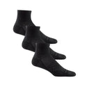 Darn Tough Mens Run Quarter Ultra-Lightweight 3-Pack Socks