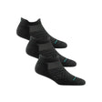 Darn Tough Womens Run No Show Tab Light Cushion Ultra-Lightweight 3-Pack Socks