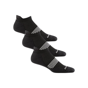 Darn Tough Mens Element No Show Tab Lightweight Running 3-Pack Socks