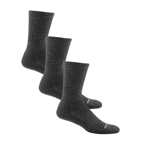 Darn Tough Mens The Standard Crew Lightweight Lifestyle 3-Pack Socks