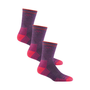 Darn Tough Womens Hiker Micro Crew Midweight 3-Pack Socks