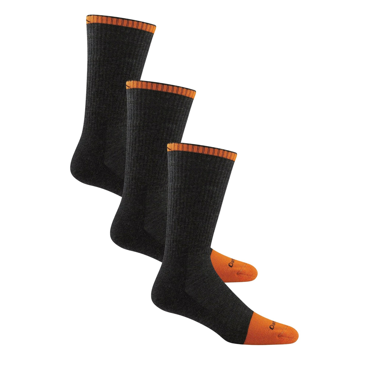 Darn Tough Mens Steely Boot Midweight Work 3-Pack Socks