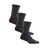 Darn Tough Womens Solid Basic Crew Lightweight Lifestyle 3-Pack Socks
