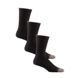Darn Tough Mens Solid Crew Lightweight Lifestyle 3-Pack Socks