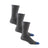 Darn Tough Mens Solid Crew Lightweight Lifestyle 3-Pack Socks