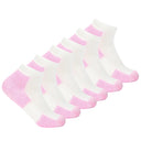 Thorlo Womens Distance Walking Maximum Cushion Ankle 6-Pack Socks  -  Small / Pink