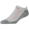 Drymax Sport Lite Mesh No Show Socks  -  Small / White/Gray