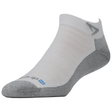 Drymax Sport Mini Crew Socks  -  Small / White/Gray
