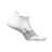 Feetures Elite Ultra Light No Show Tab Socks  -  Small / White