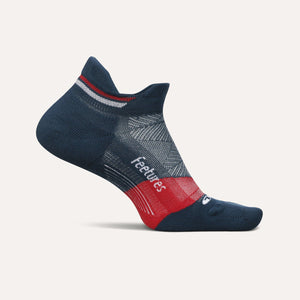 Feetures Elite Max Cushion No Show Tab Socks  -  Small / USA