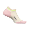 Feetures Elite Max Cushion No Show Tab Socks  -  Small / Sandy Melon