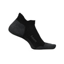 Feetures Elite Max Cushion No Show Tab Socks  -  Small / Black