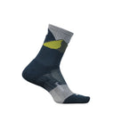 Feetures Elite Trail Max Cushion Mini Crew Socks  -  Medium / Navy Summit