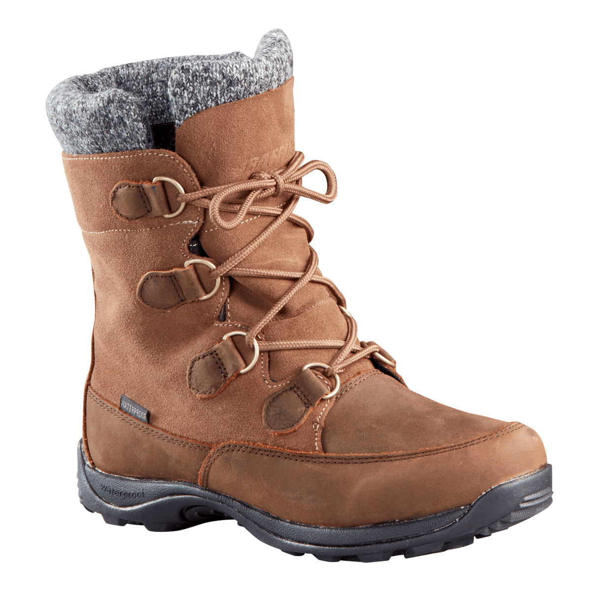 Baffin Womens Eldora Winter Boots  -  6 / Taupe/Dark Brown