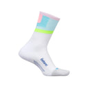 Feetures Elite Light Cushion Mini Crew Socks  -  Small / Candy Court